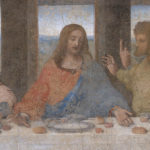 Section of The Last Supper, Leonardo Da Vinci